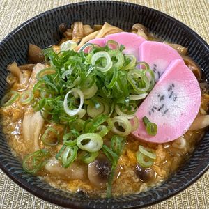 楽ラク手抜キッチン🐶🐾の作ってみた!投稿(【きのこたっぷり!とろ～り卵のあんかけうどん】体が温まる！)