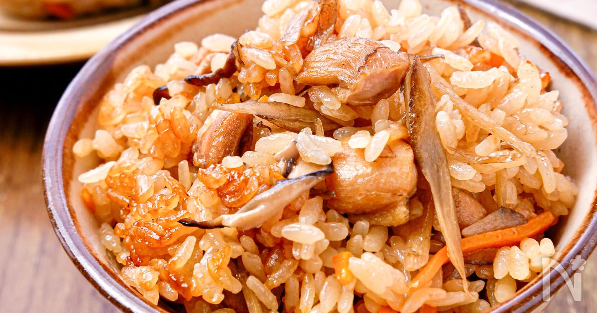 【かしわめし】甘くて濃い福岡の味♪おにぎりも最高！