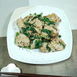 M＊Pの作ってみた!投稿(簡単【にら塩チキン】)