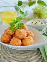 やわらかエビ団子フライ【タルタルソース】(介護食)