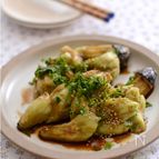 焼きなす・大葉ゆずポン酢