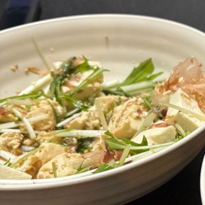 1258673の作ってみた!投稿(【水菜と豆腐の和風サラダ】和風がおいしい♡食べ応え満点サラダ)