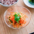 【にんじんのナンプラーラペ】東南アジア料理好きは一度試して！