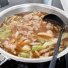 『豚バラキャベツのごま味噌スープ』簡単コク旨♪具だくさん☆の工程3