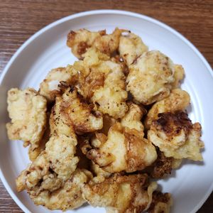 とももの作ってみた!投稿(【胸様レシピ】柔らか過ぎる♡ヤバうま♡鶏天♡)