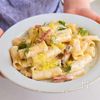 フライパンひとつで簡単◎爽やかレモンクリームパスタの工程4