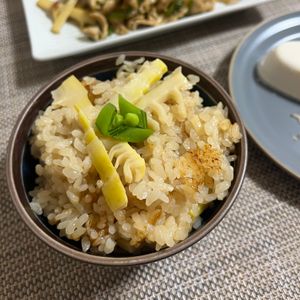 まるの作ってみた!投稿(旬を味わう♡『筍の炊き込みごはん』)
