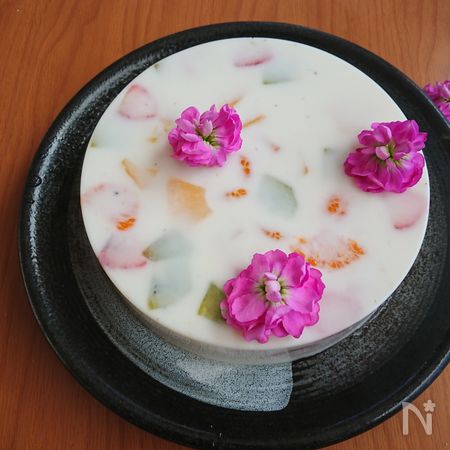 フルーツミルク寒天 By ユウミ レシピサイト Nadia ナディア プロの料理家のおいしいレシピ