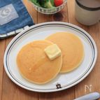 朝ごはんにも◎米粉バターはちみつパンケーキ