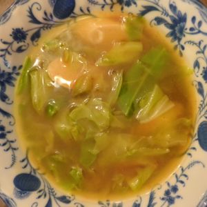 たりおの作ってみた!投稿(レンジで5分！和風カレースープ)