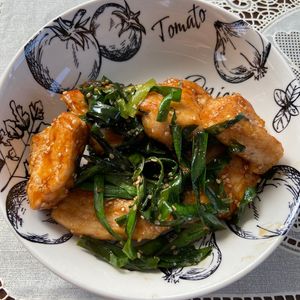 万福の作ってみた!投稿(【ニラごまチキン】ご飯おかわり必須！節約レシピ)