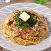 きのこのバタぽんワンパンパスタ│うま味凝縮！簡単和風パスタ