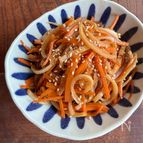【大根の皮のきんぴら】ポリポリ食感がクセになる◎