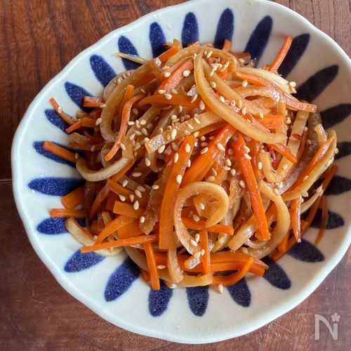 【大根の皮のきんぴら】ポリポリ食感がクセになる◎