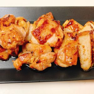 りんの作ってみた!投稿(【塩ねぎま】コールドスタートで簡単♡ワンパンおうち焼き鳥！)