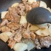 ワンパンで！豚こまと長芋のめんつゆ炒めの工程5