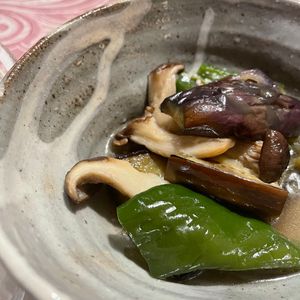 道子おばあちゃんの作ってみた!投稿(【なすとピーマンのだし煮】じゅわっと染みる和風副菜♡)