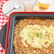ホットプレートで！めんたいチーズもんじゃ