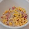 【包まない小麦粉なし】ワンパン！もちもち米粉コーンしゅうまいの工程2