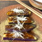ノンオイルでとろけるなすの味噌田楽