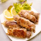 ガツンッ♪『ガリバタレモンの豚ロースのえのき巻』