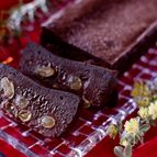 ラムレーズンチョコテリーヌ　混ぜて焼くだけ