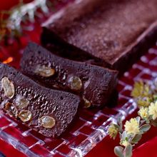ラムレーズンチョコテリーヌ　混ぜて焼くだけ