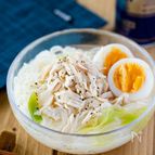 クセになる美味しさ！鶏ネギ塩そうめん
