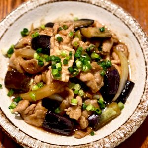 michuの作ってみた!投稿(簡単♪豚となすの甘辛しょうが焼き【作りおきおかず】)
