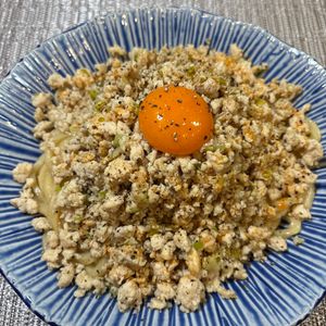 楽ラク手抜キッチン🐶🐾の作ってみた!投稿(3分で完成。【鶏むねのネギ塩油うどん】)