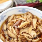レンジで3分！ご飯のお供に最高＊椎茸なめ茸