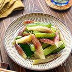 『少ない調味料で出来る♪』きゅうりとみょうがのさっぱり浅漬け
