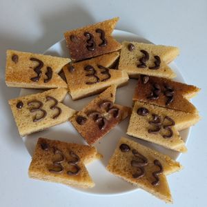 はなの作ってみた!投稿(こどもの日に☆鯉のぼりバームクーヘン。)
