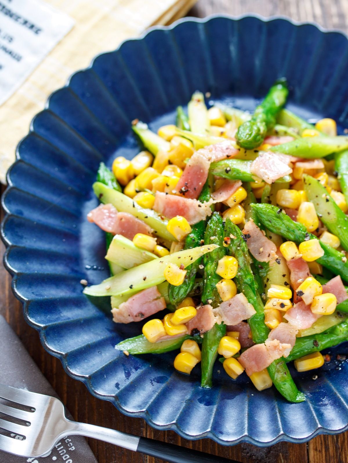 ブロッコリーベーコンサラダのレシピ