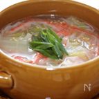 白菜の中華スープ