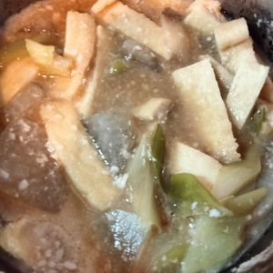 和音の作ってみた!投稿(【大根と長ねぎと油揚げの酒粕味噌汁】体ポカポカ)
