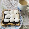 はっぴぃの作ってみた!投稿(チョコマシュマロトースト)