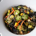 火不使用！『オクラひじき』オクラも茹でない激うま3分副菜