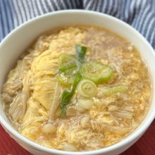 【芯から温まる♡】えのきと卵のあんかけうどん