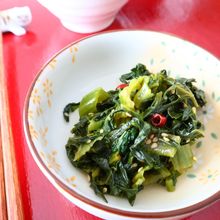 超万能常備菜！生高菜のピリ辛油炒め