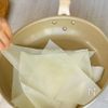 ささみ【くるっと春巻き】のりチーズ味の工程3