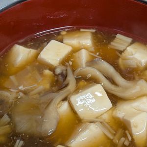 もち子の作ってみた!投稿(簡単5分♩【とろ〜り豆腐のきのこ生姜あん】)