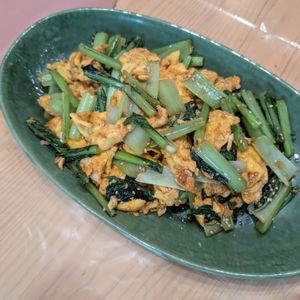 NYの作ってみた!投稿(【小松菜と卵の中華風炒め】シンプルうまい！ぱぱっと副菜♪)