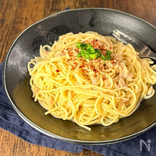 【ワンパンツナペペロン】フライパンひとつでガッツリ