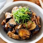 『豚バラなすのコク旨味噌炒め』夏の定番☆ご飯が進む！
