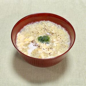 キャピタンの作ってみた!投稿(【かき玉ラーメン】寒い日の朝ごはんに◎
カフェ風麺レシピ♡)