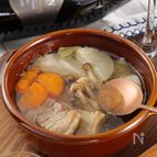【玉ねぎの優しい甘み】豚バラとたっぷり野菜のごちそうポトフ