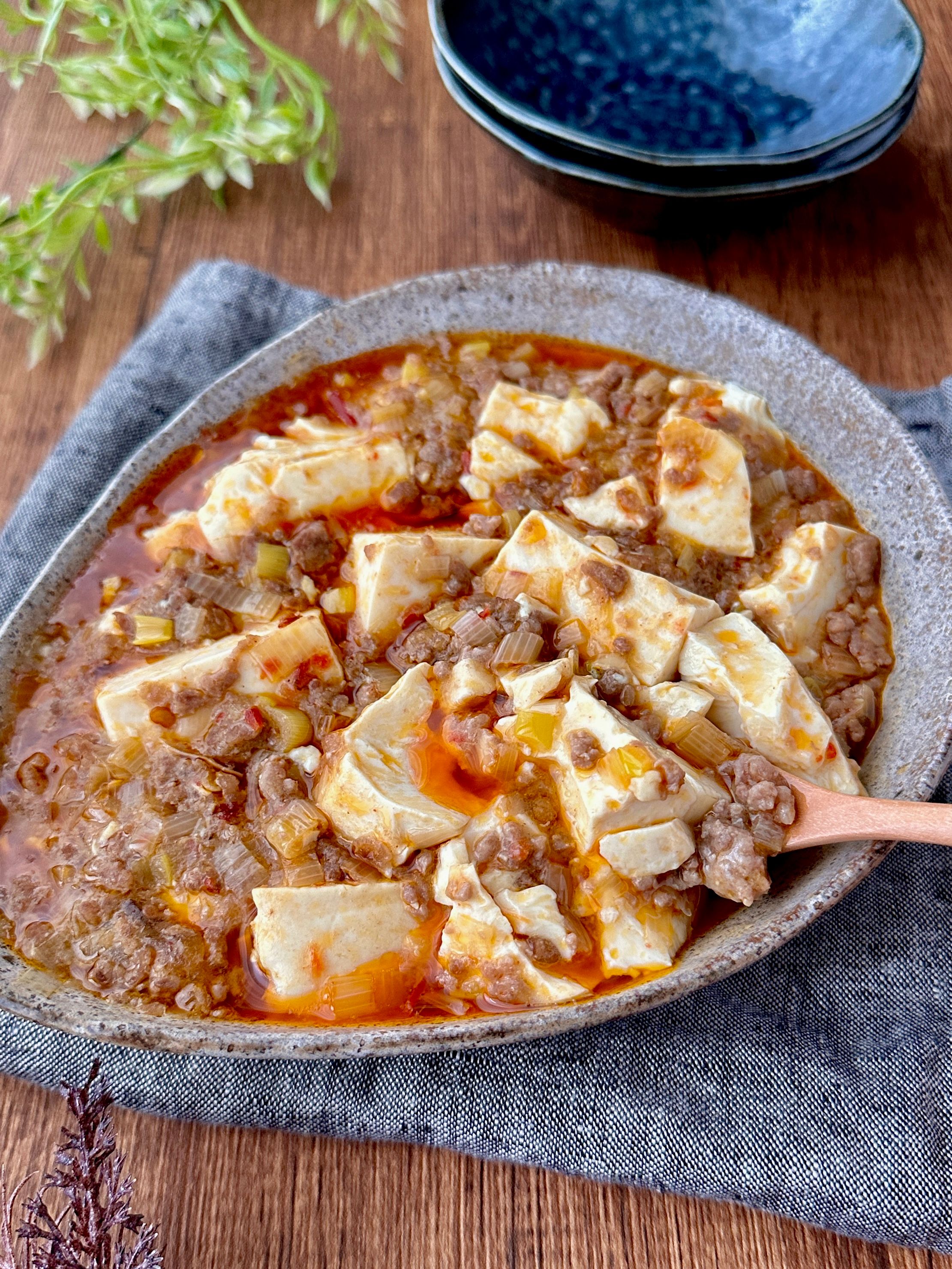 ごま油で本格的！【深みの麻婆豆腐】 | レシピサイトNadia