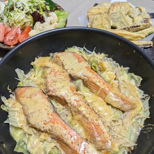 maronの作ってみた!投稿(【鮭の味噌マヨ焼き】ちゃんちゃん焼き風♡ごはんが進む！)