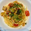 くだもの大好き🧡の作ってみた!投稿(夏の誘惑【フレッシュトマトとなすのツナパスタ】)